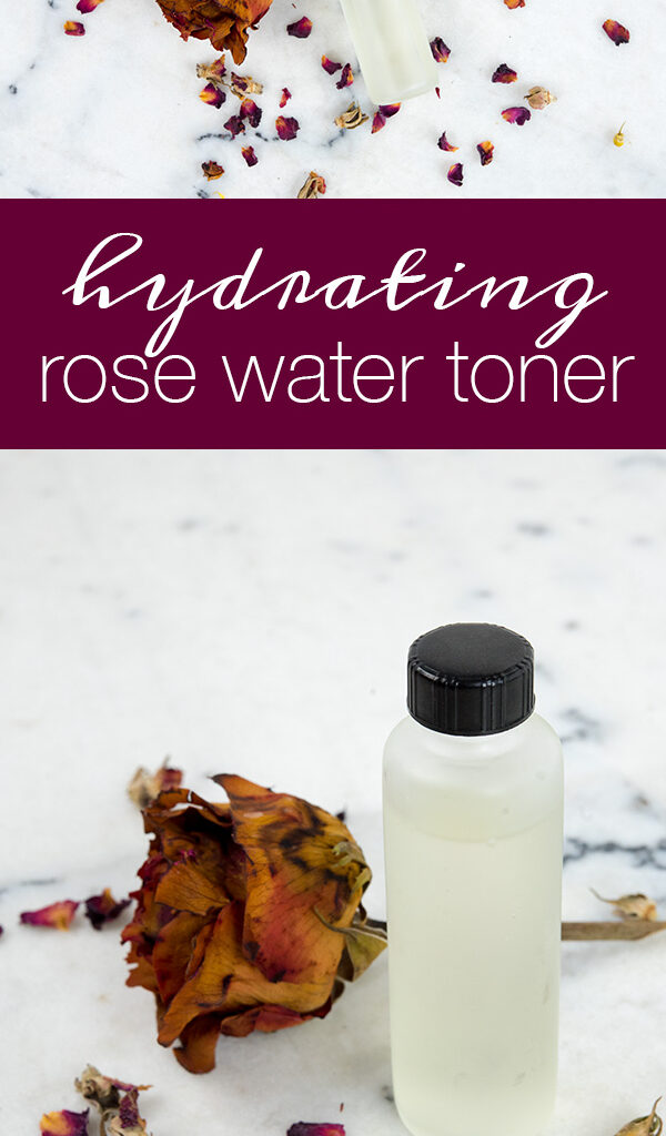 homemade rose toner 